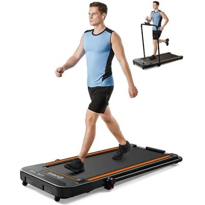 UREVO Ebony 2 in 1 Folding Treadmil Pro