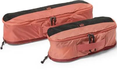 REI Co-op Expandable Packing Cube Set - Long Small/Long Large Red