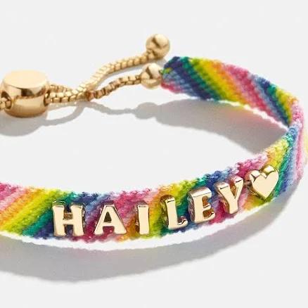 BaubleBar Custom Woven Friendship Bracelet