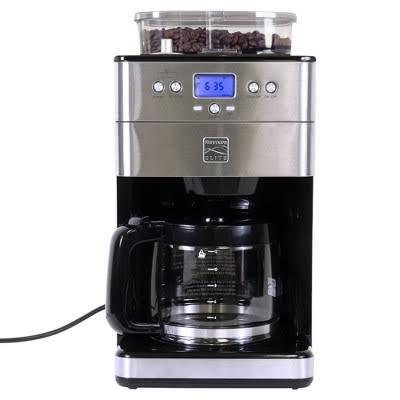 Kenmore Elite Grind and Brew 12-Cup Coffee Maker KKECMGBSS