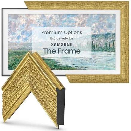 Deco TV Frames 32" Frame for Samsung The Frame TV 2021-2024 (Gatsby Gold)