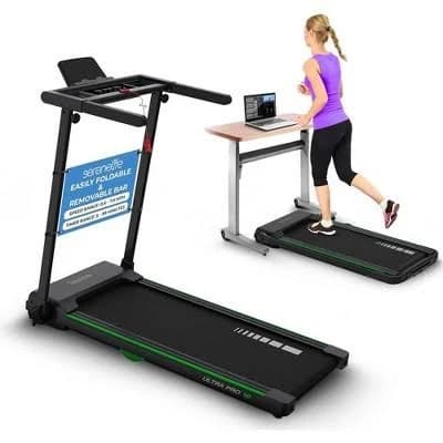 SereneLife Foldable Motorized Treadmill SLFOLD10