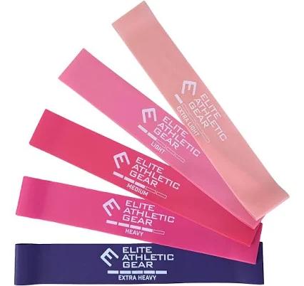 Elite Athletic Gear Latex Resistance Bands