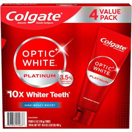 Colgate Optic White Platinum Teeth Whitening Toothpaste