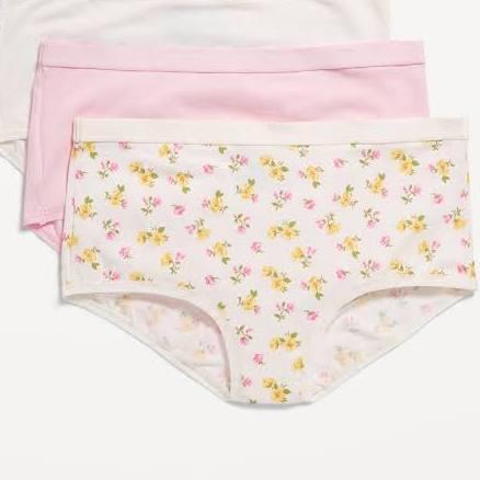 Old Navy Women's High-Waisted Cotton Underwear 6-Pack