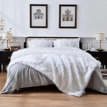 Anifurry Faux Fur Throw