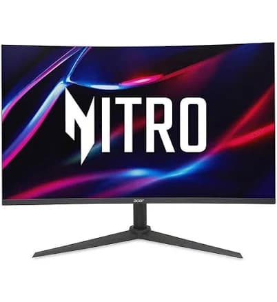 Acer Nitro XZ320Q S3bmiiphx 31.5" Full HD 180Hz Curved Screen Gaming Monitor