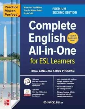 Practice Makes Perfect: Complete English All-In-One for ESL Learners, Premium Second Edition