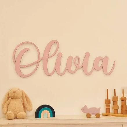 Personalized Wooden Name Sign