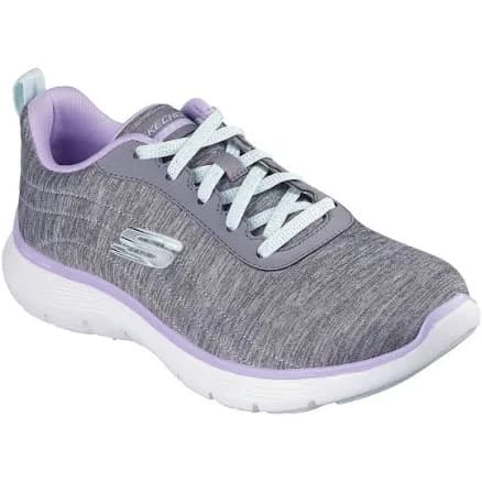 Women Skechers Flex Appeal 5.0 Modern Times Athletic Sneakers 9 W Grey | Boscov's