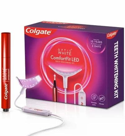 Colgate Optic White Comfortfit LED Teeth Whitening Kit