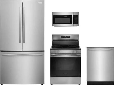 Frigidaire 4 Piece Stainless Steel Kitchen Package