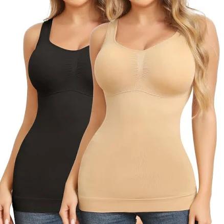 Women's Shapewear Camisoles with Built-in Bra