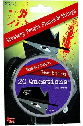 University Games Mystery 20 Questions Brain Teaser Game