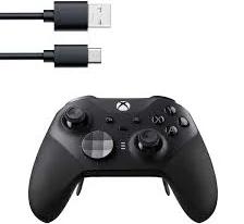 Xbox Elite Wireless Controller Series 2 Black with Type C Cable BOLT AXTION