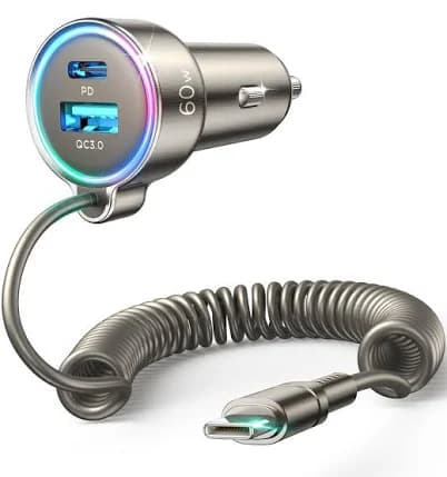60W USB C Car Charger