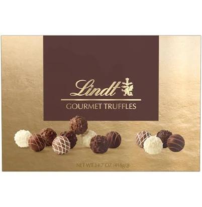 Lindt Gourmet Chocolate Candy Truffles Gift Box