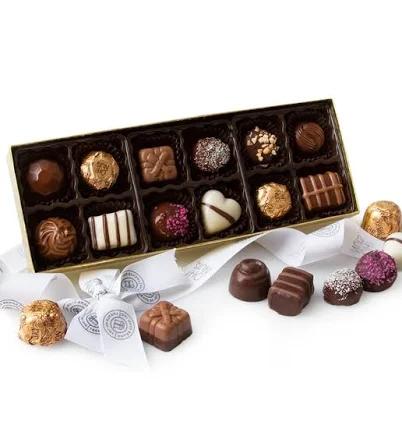 Gourmet Non-Dairy Chocolate Truffle Gift Box