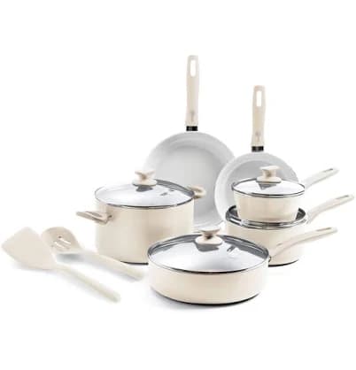 GreenPan Dover 12-Piece Ceramic Nonstick Cookware Set