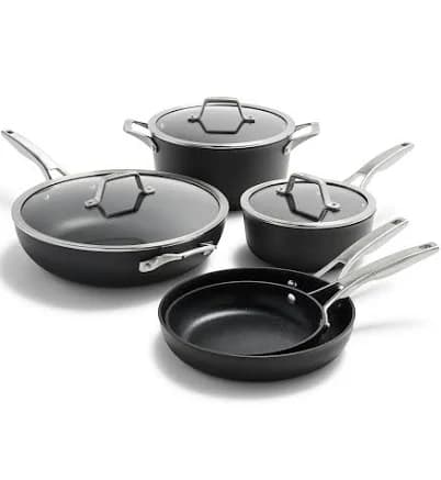 Calphalon 8-Piece Hard Anodized Nonstick Cookware Set
