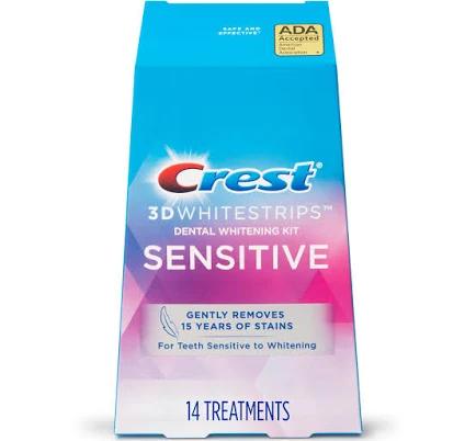 Crest 3D Whitestrips Sensitive Teeth Whitening Kit