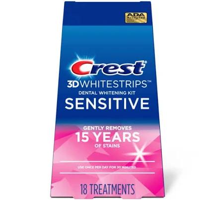 Crest 3D Whitestrips Sensitive Teeth Whitening Kit