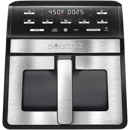 Gourmia 8-Quart Digital Air Fryer with Window & Light