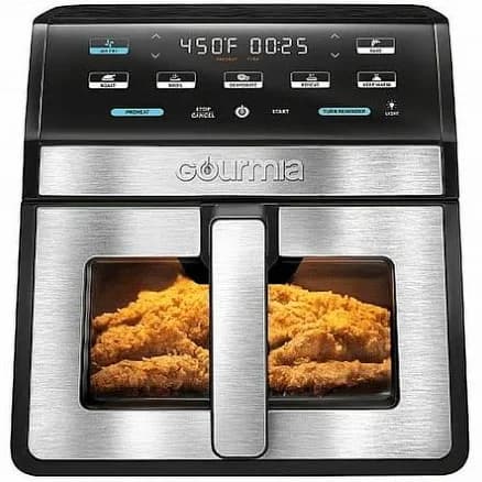 Gourmia 8-Quart Digital Air Fryer with Window & Light