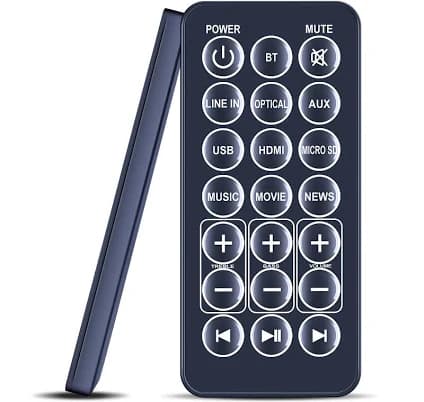 TS3010 For TCL 2.1 Channel Soundbar Speaker Remote Control