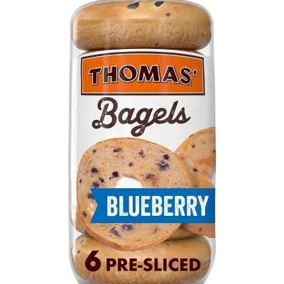 Thomas' Blueberry Pre-Sliced Bagels