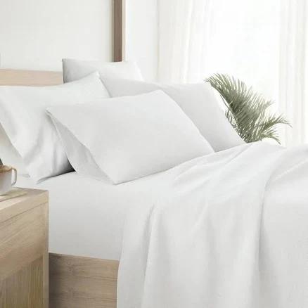 Linens & Hutch Jersey Knit 4-Piece Sheet Set