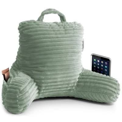 Nestl Cut Plush Striped Reading Pillow