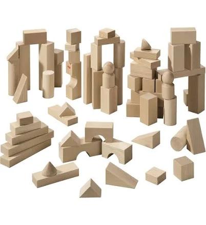 The Vermont Country Store Wooden Building Block Set