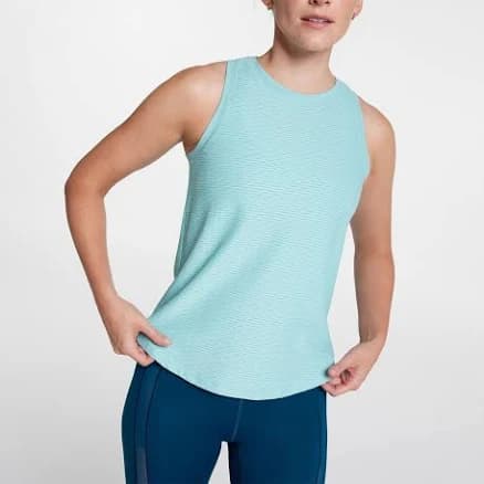 CALIA Women's Renew Twisted Mesh Tank Top