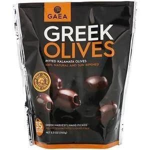 Gaea Pitted Greek Kalamata Olives