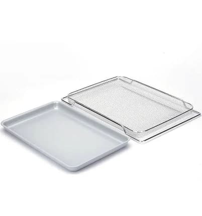 Stainless Steel Air Fryer Basket For Ninja 12 In 1 Toaster Oven Mesh