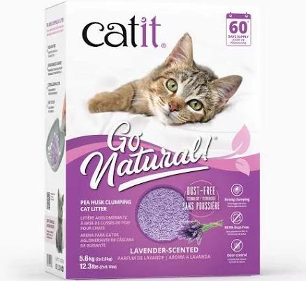 Catit Go Natural Pea Husk Clumping Cat Litter