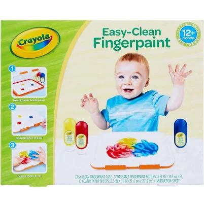 Crayola Easy Clean Finger Paint Station