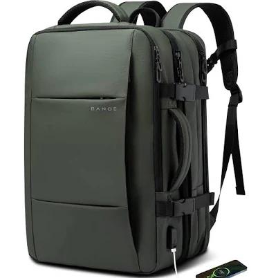 BANGE 37-45L Expandable Business Anti-Theft Travel Backpack