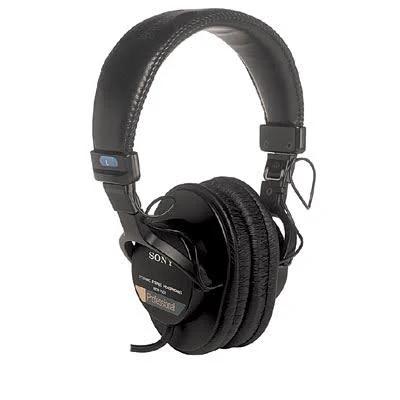 Sony MDR7506 Headphones Headphones with 40mm driver and extrawide frequency response