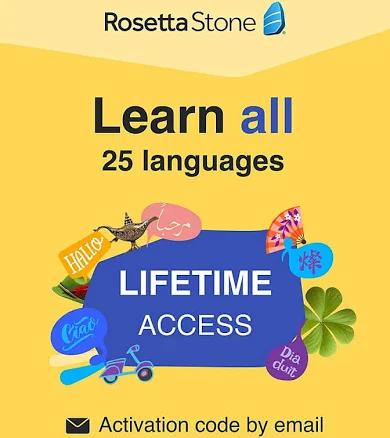 Rosetta Stone Lifetime Subscription