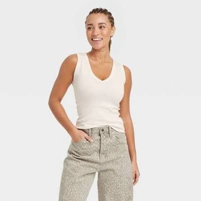 Universal Thread Women's Ribbed Tank Top