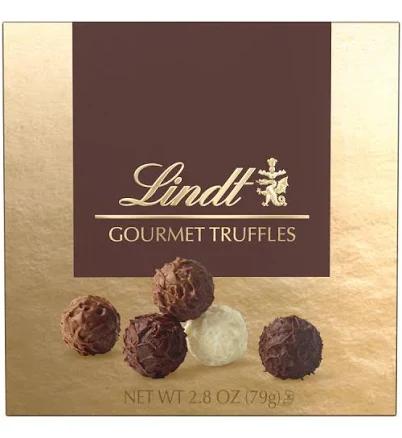 Lindt Gourmet Chocolate Candy Truffles Gift Box