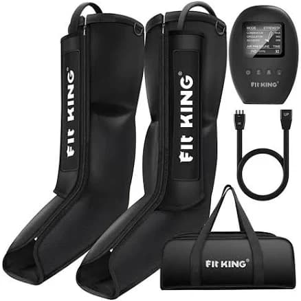 FIT KING Dynamic Leg Compression Boots for Circulation & Muscle Recovery