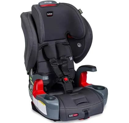 Britax Grow with You ClickTight Harness-2-Booster Car Seat, Cool N Dry – Cool Flow Moisture Wicking Fabric