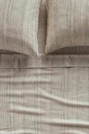 Cotton Modal Brushed Cozy Printed Sheet Set by Anthropologie in Green, Size: S/2 Standard XL Pillowcase 20 X 30