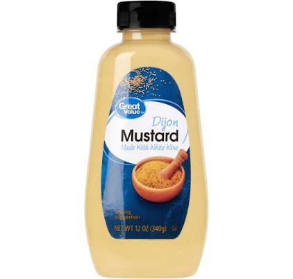 Great Value Dijon Mustard 12 oz Squeeze Bottle