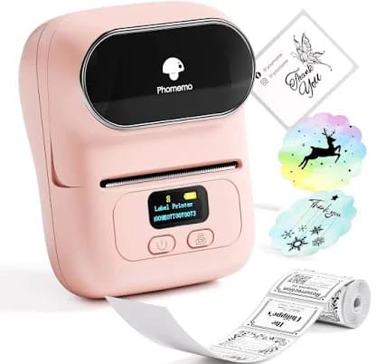 Phomemo M110 Label Maker Portable Bluetooth Thermal Label Mini Printer