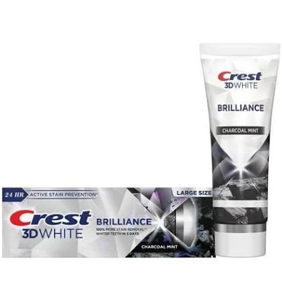 Crest 3D White Brilliance Charcoal Toothpaste