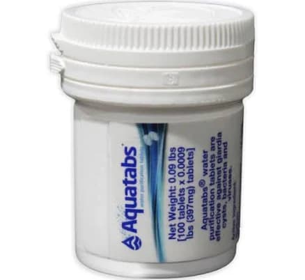 Aquatab Water Purification Tablets